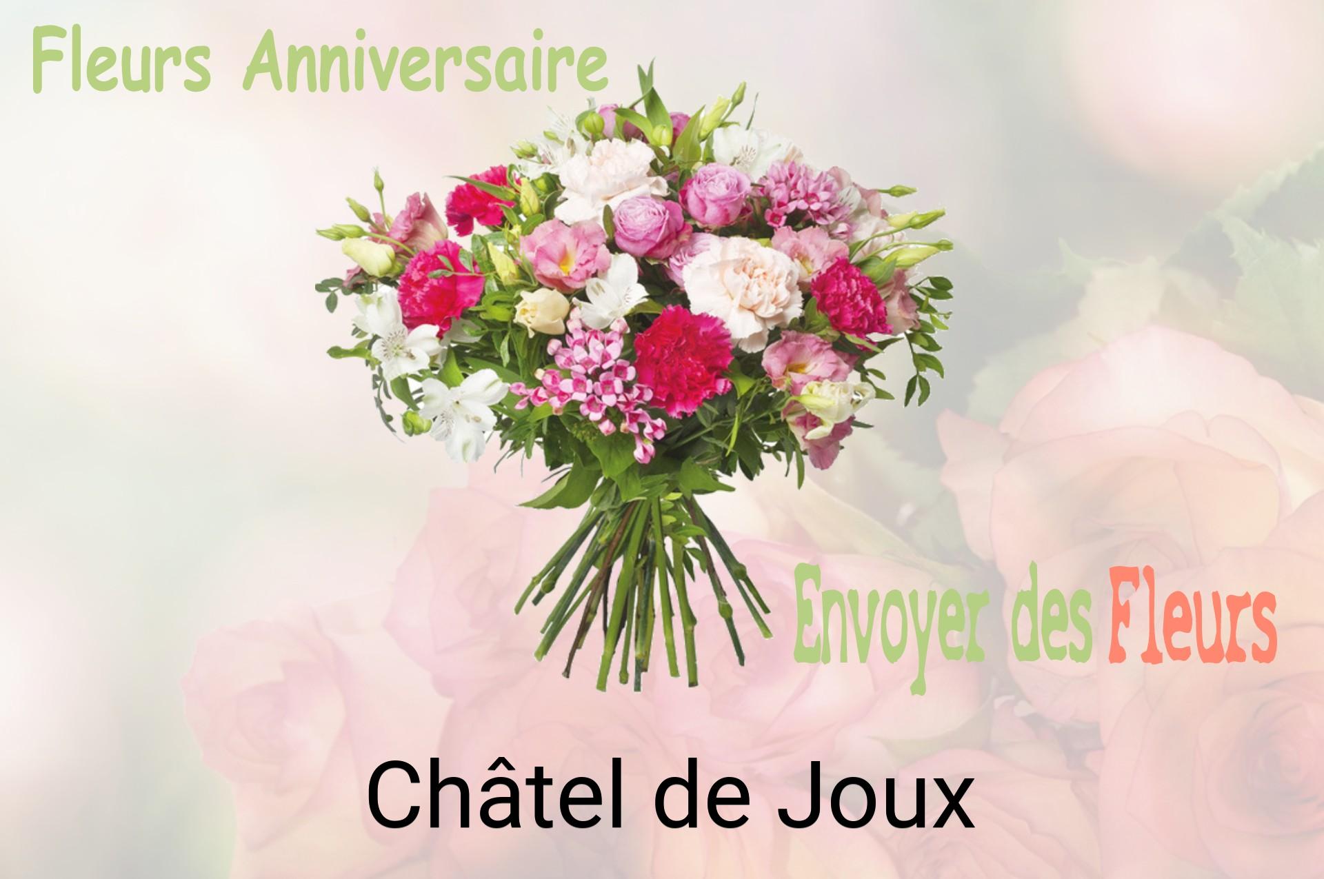 Bouquet de fleurs d’anniversaire livré à Châtel-de-Joux