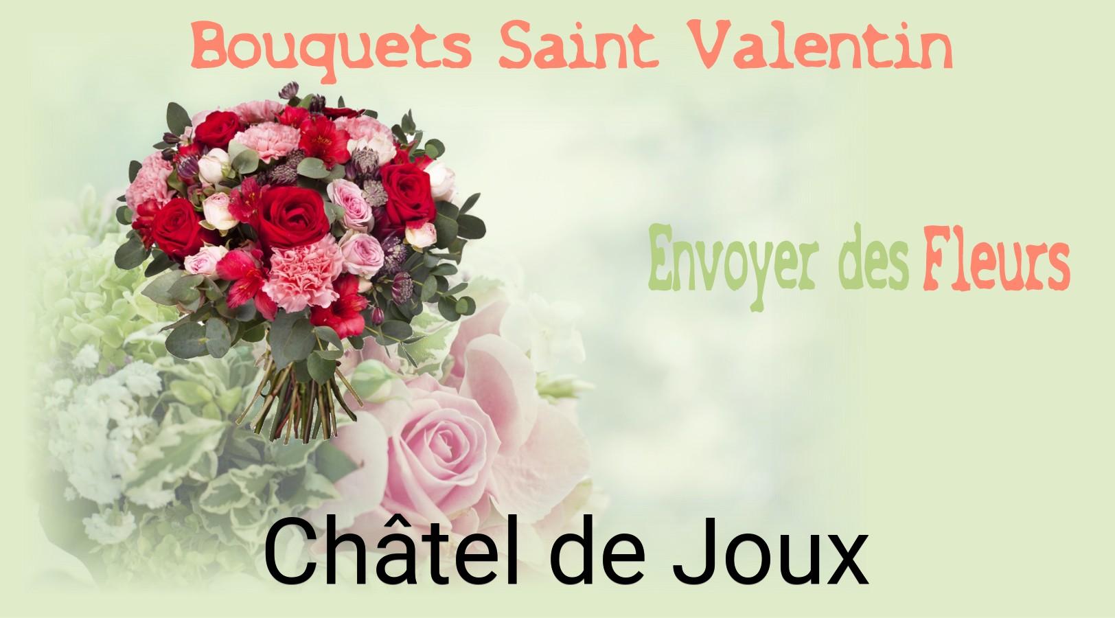 Roses de Saint-Valentin livrées à Châtel-de-Joux